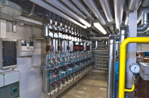 Blockheizkraftwerk im Keller