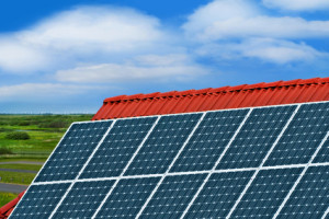 Photovoltaikanlage auf dem Hausdach